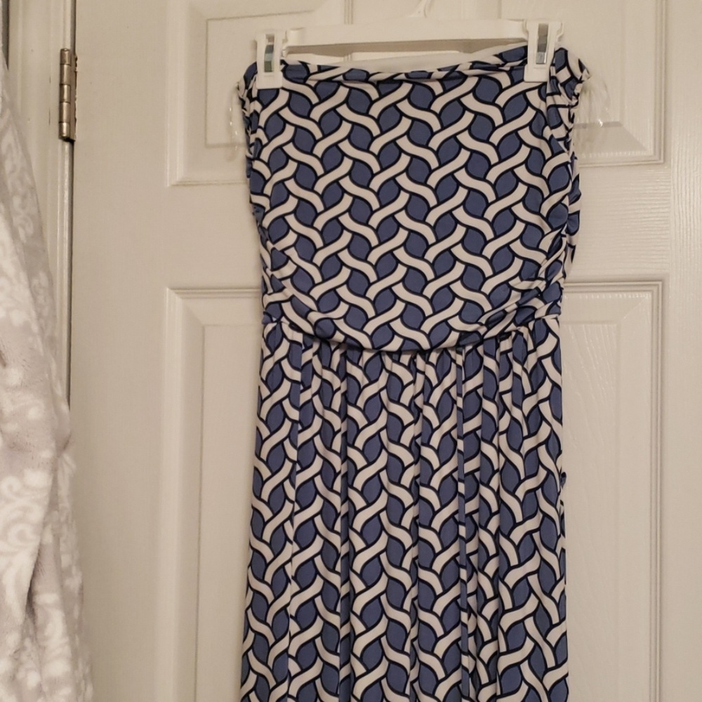 Boutique Strapless Maxi Dress